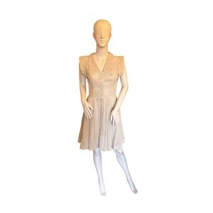 Vintage Sheer Lavender Day Dress